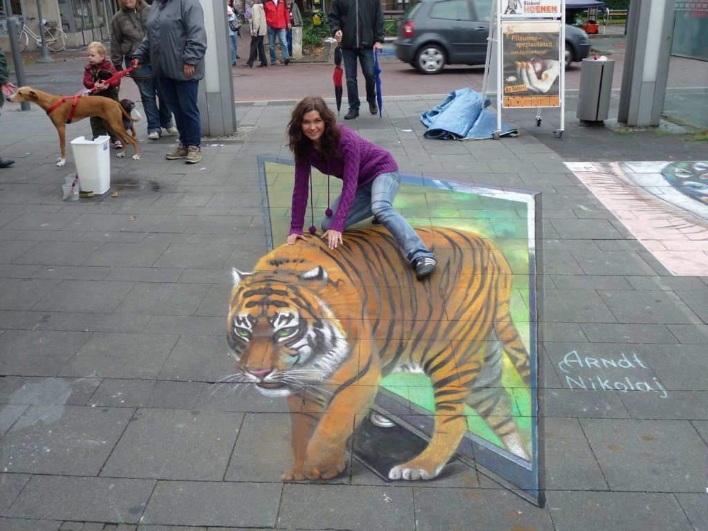 3D tiger