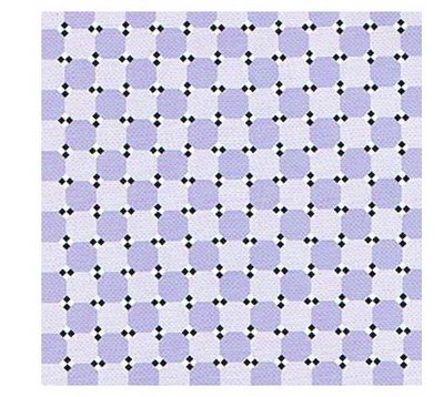 Illusion of bent lines